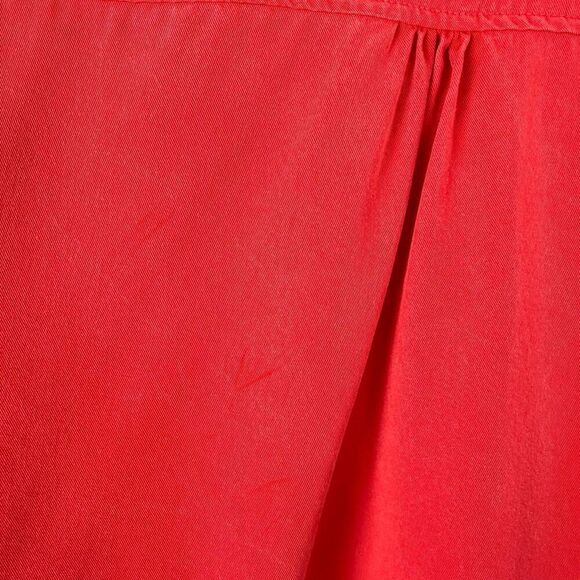 Soft Surroundings Takara Tencel Lyocell Pullover Popover Top Size Medium Coral - Picture 5 of 7